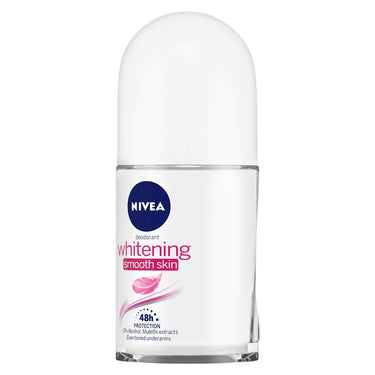 NIVEA Men Creme, Dark Spot Reduction Cream, 75ml And NIVEA Deodorant Roll-on, Whitening Smooth Skin, 50ml